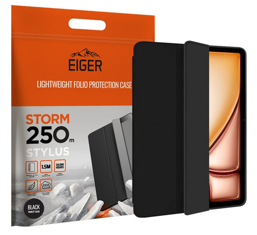 EAN 5055821776820 - EIGER EGSR00232 funda para tablet 27,9 cm (11") Folio Negro imagen 1