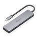 EAN 8435739905227 - AISENS ASUC-7P048-GR base para portátil y replicador de puertos Alámbrico USB 3.2 Gen 1 (3.1 Gen 1) Type- imagen 1