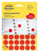 EAN 4004182033746 - Avery 3374 etiqueta autoadhesiva Alrededor Permanente Rojo 1056 pieza(s) imagen 1