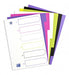 EAN 3045050049651 - Oxford 400005445 divisor Polipropileno (PP) Colores surtidos 6 pieza(s) imagen 2