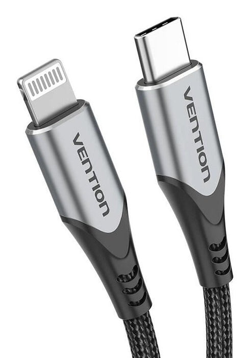 EAN 6922794743441 - Vention TACHG cable de conector Lightning 1,5 m Negro imagen 2