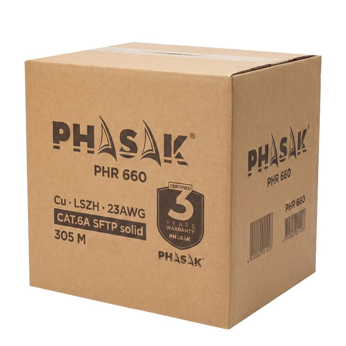 EAN 5605922050888 - Phasak PHR 660 cable de red Gris Cat6a S/FTP (S-STP) imagen 3