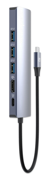 EAN 0766623153959 - Manhattan 153959 base para portátil y replicador de puertos Alámbrico USB 3.2 Gen 1 (3.1 Gen 1) Type-C Pl imagen 6