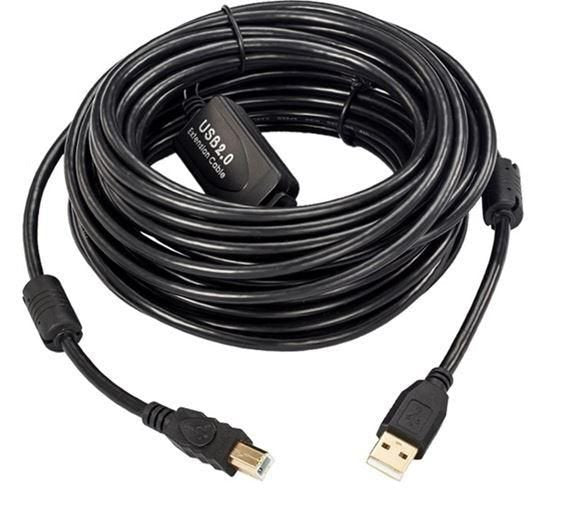 EAN 5704174241904 - Microconnect USBAB20B-ACTIVE cable USB USB 2.0 20 m USB A USB B Negro imagen 1