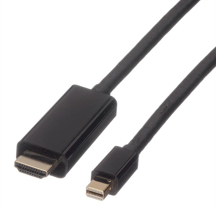EAN 7611990145218 - ROLINE 11.04.5795 adaptador de cable de vídeo 1 m Mini DisplayPort Negro imagen 1