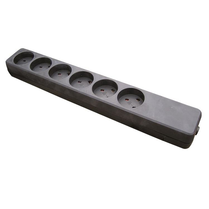 EAN 5714590001204 - Garbot Z66000112-PA01 base múltiple 6 salidas AC Interior Negro imagen 1
