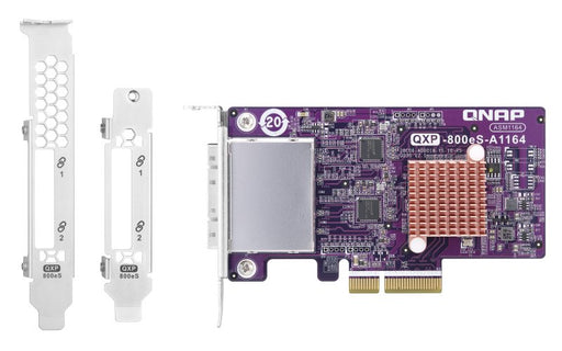 EAN 4713213517765 - QNAP QXP-800ES-A1164 tarjeta y adaptador de interfaz Interno Mini-SAS imagen 1