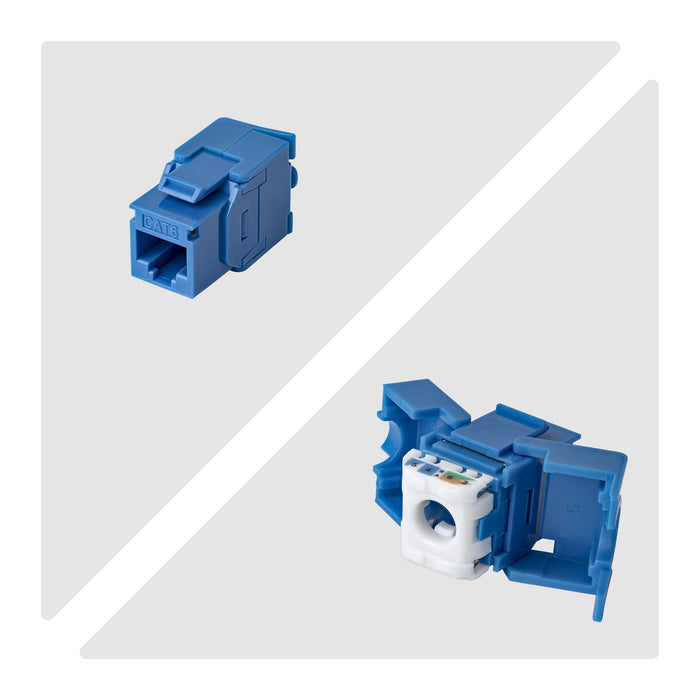EAN 65030916653 - StarTech.com C6KEYTL180BL24PK módulo de conector de red imagen 3