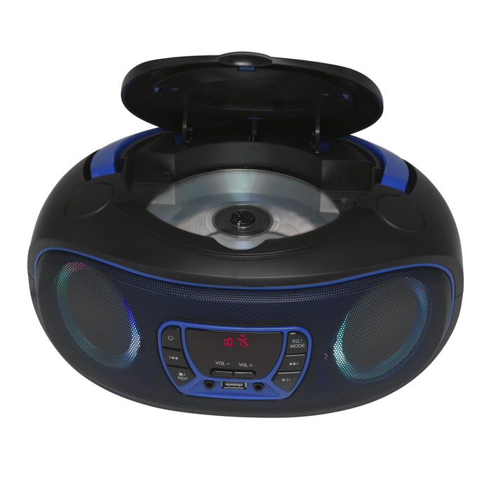 EAN 5706751040702 - Denver TCL-212BT BLUE Reproductor de CD portátil Negro, Azul imagen 3