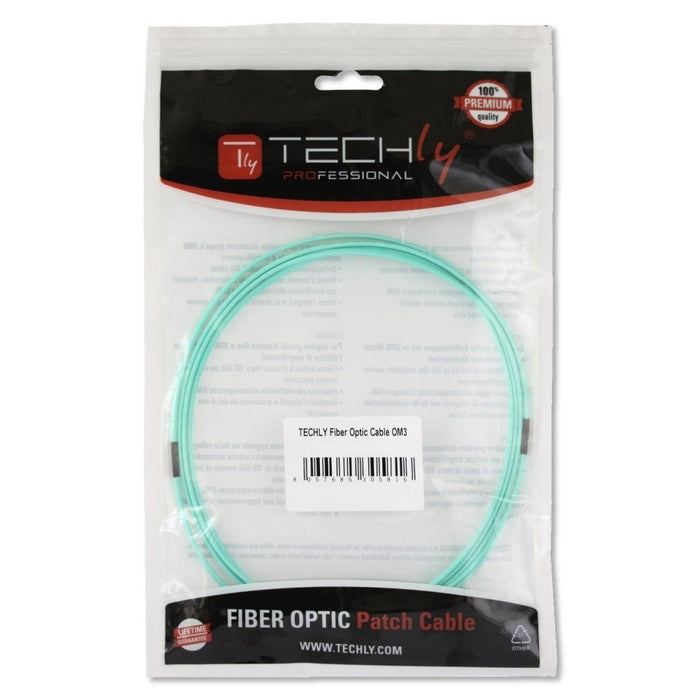 EAN 8057685303669 - Techly 5.0m LC-LC M/M Cable de fibra óptica e InfiniBand 5 m Color aguamarina imagen 2