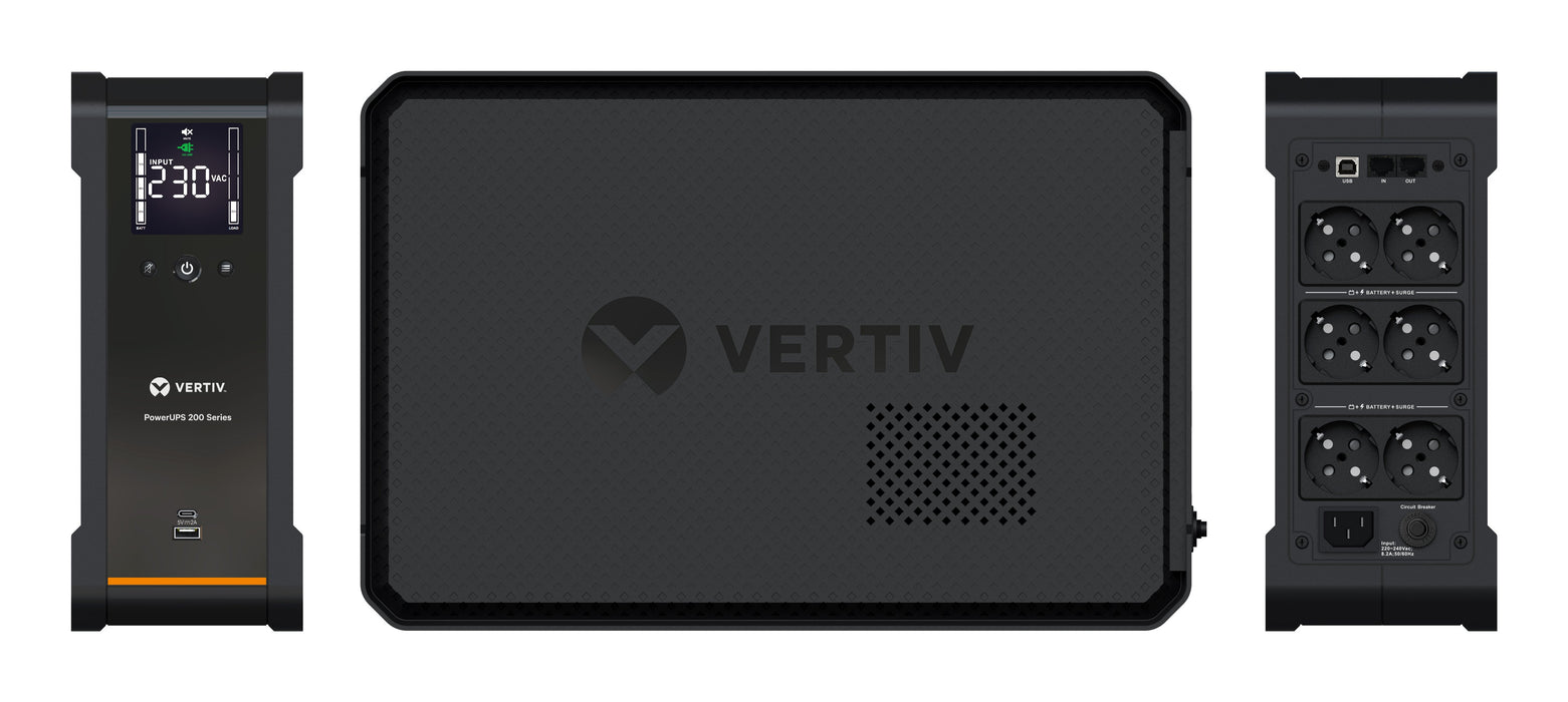 EAN 767041045123 - Vertiv PSA6-1600IT-SCH sistema de alimentación ininterrumpida (UPS) Línea interactiva 1,6 kVA 1000 W 6 sal imagen 2