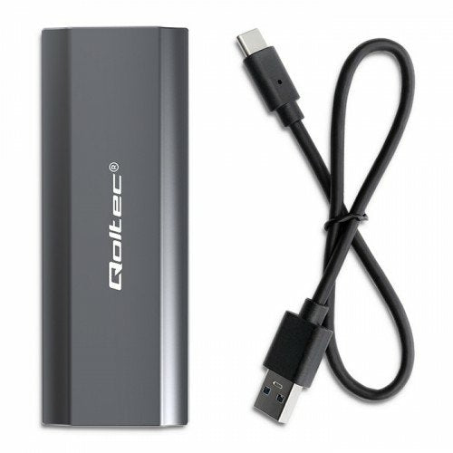 EAN 5901878522715 - Qoltec 52271 caja para disco duro externo Caja externa para unidad de estado sólido (SSD) Gris M.2 imagen 7