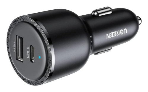 EAN 6941876230235 - Ugreen 35023 cargador de dispositivo móvil Universal Negro Encendedor de cigarrillos Carga rápida Auto imagen 2