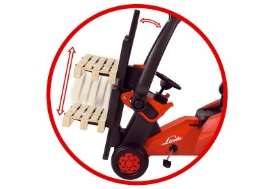 EAN 4004943565806 - BIG Linde Forklift Correpasillos ocn forma de carretilla elevadora imagen 4