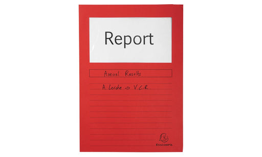 EAN 3130630501053 - Exacompta 50105E carpeta Caja de cartón Rojo A4 imagen 2