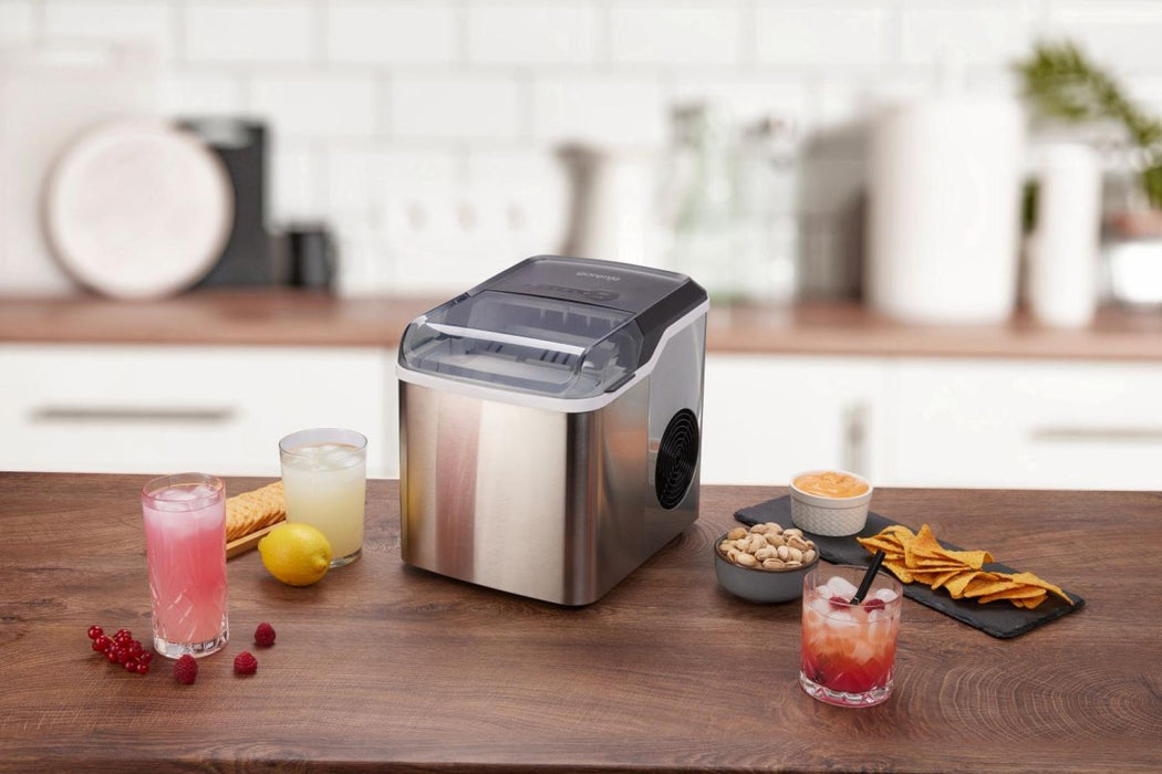EAN 3838782819544 - Gorenje IMD1200SB Máquina para hacer cubitos de hielo portátil 12 kg/24h Acero inoxidable imagen 14