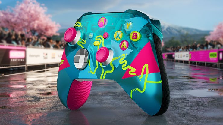 EAN 196388601080 - Microsoft Forza Horizon 6 Limited Edition Xbox Controller Multicolor Bluetooth Gamepad Android, PC, Xbox O imagen 4