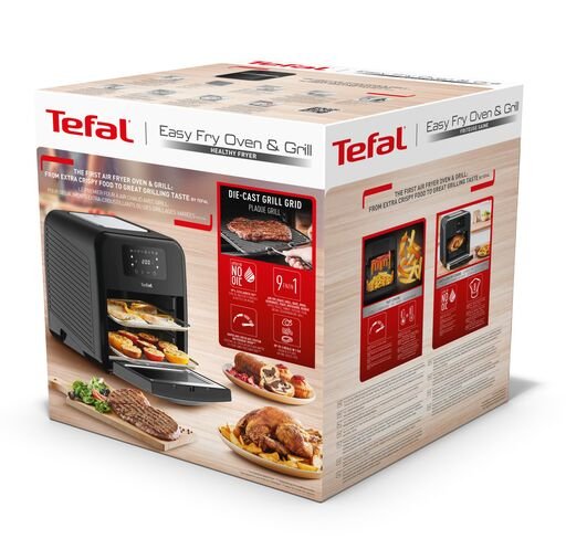 EAN 3045380019645 - Tefal Easy Fry FW5018 Sencillo 11 L Independiente 2000 W Freidora de aire caliente Negro imagen 9