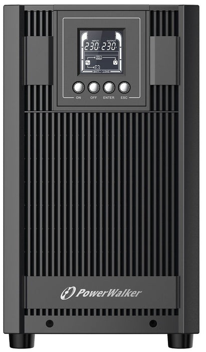 EAN 4260074982503 - PowerWalker VFI 3000 AT FR sistema de alimentación ininterrumpida (UPS) Doble conversión (en línea) 3 kVA imagen 1