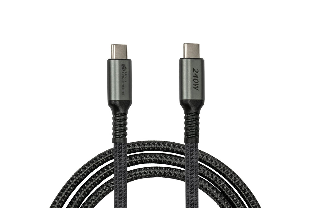 EAN 4014619881444 - Alcasa 2240-CCT005A cable USB USB 2.0 2 m USB C Negro imagen 2