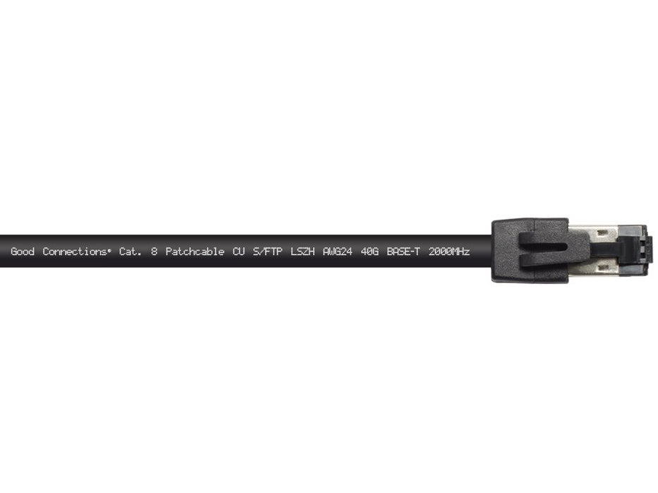EAN 4014619170678 - Alcasa 8080-005S cable de red Negro 0,5 m Cat8.1 S/FTP (S-STP) imagen 3