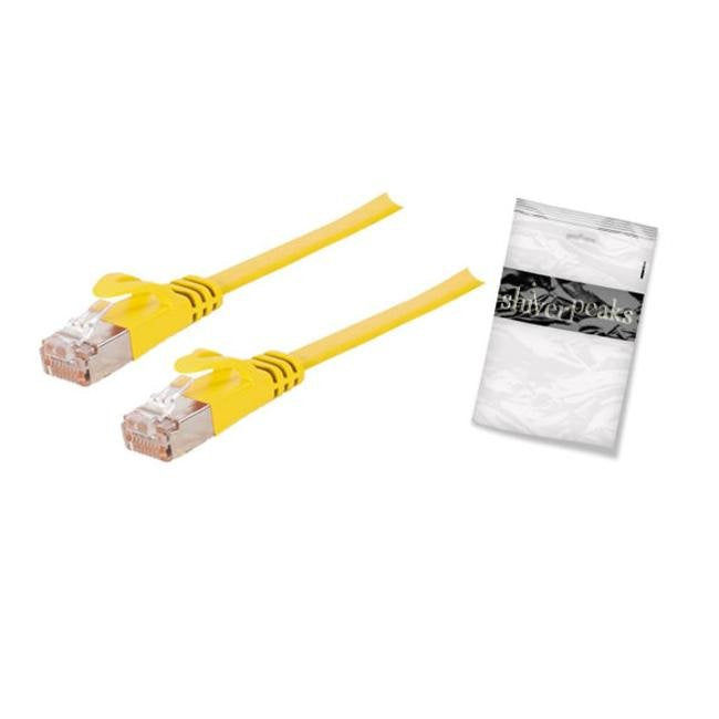EAN 4017538060235 - shiverpeaks U/FTP, Cat.7, slim, 5.0m cable de red Amarillo 5 m Cat7 U/FTP (STP) imagen 1