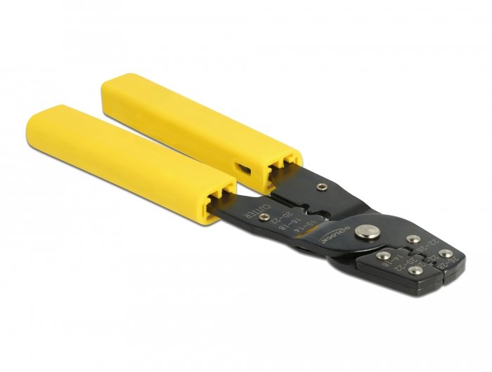 EAN 4043619905430 - DeLOCK 90543 crimpadora Herramienta para prensar Negro, Amarillo imagen 2