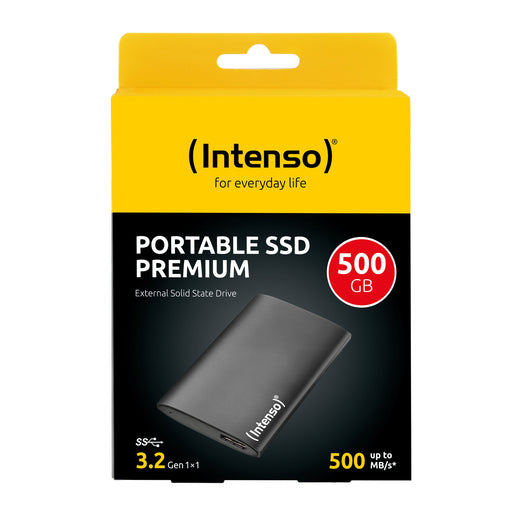 EAN 4034303034970 - Intenso 3823451 unidad externa de estado sólido 500 GB USB tipo A 3.2 Gen 1 (3.1 Gen 1) Negro imagen 2