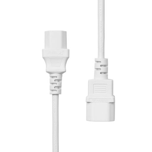 EAN 5714590027440 - ProXtend PC-C13C14-0005W cable de transmisión Blanco 0,5 m C13 acoplador C14 acoplador imagen 1