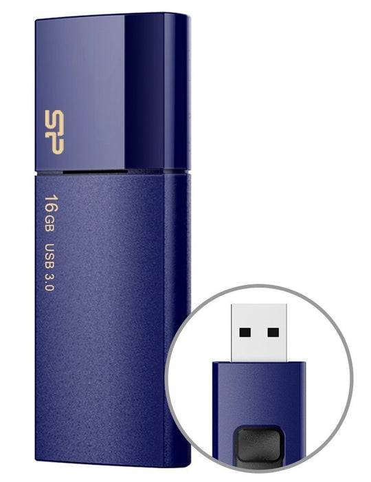 EAN 4712702632422 - Silicon Power Blaze B05 unidad flash USB 16 GB USB tipo A 3.2 Gen 1 (3.1 Gen 1) Azul imagen 3