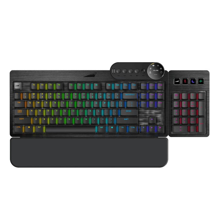 EAN 8720254075334 - Mountain Everest Max teclado Juego USB QWERTZ Alemán Negro imagen 1