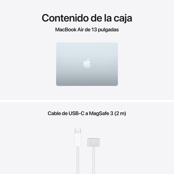 EAN 195950692266 - Apple MacBook Air Apple M Portátil 34,5 cm (13.6") Wi-Fi 7 (802.11be) macOS Tahoe imagen 9
