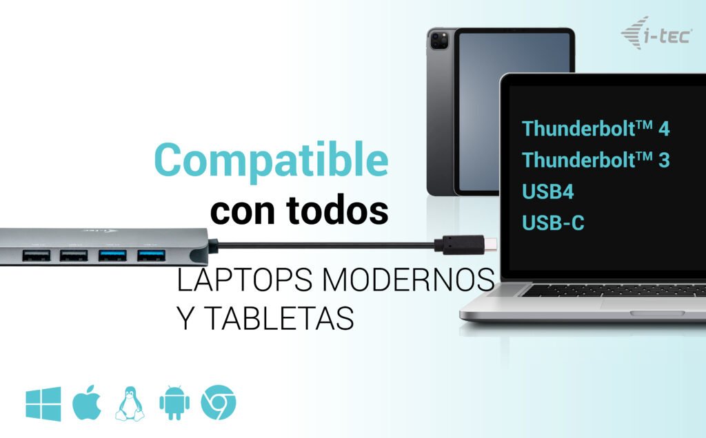 EAN 8595611707155 - i-tec Metal C31NANOHDM2D100 base para portátil y replicador de puertos Alámbrico USB 3.2 Gen 1 (3.1 Gen 1 imagen 9