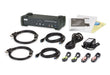 EAN 4719264644764 - ATEN CS1922 interruptor KVM Negro imagen 4