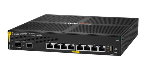 EAN 0190017750262 - HPE Aruba Networking CX 6000 8p 10M/100M/1G Class4 PoE 2p SFP 1G 67W Switch imagen 2