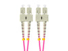 EAN 5901969433326 - Lanberg FO-SUSU-MD41-0050-VT Cable de fibra óptica e InfiniBand 5 m SC Violeta imagen 1