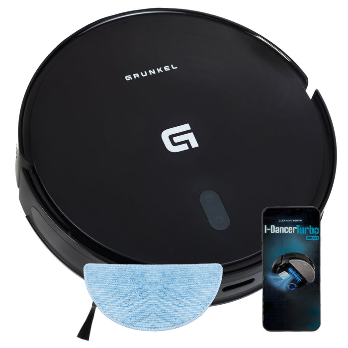 EAN 8426156018508 - Grunkel I-DANCERTURBOBRUSH aspiradora robotizada 0,25 L Negro imagen 1
