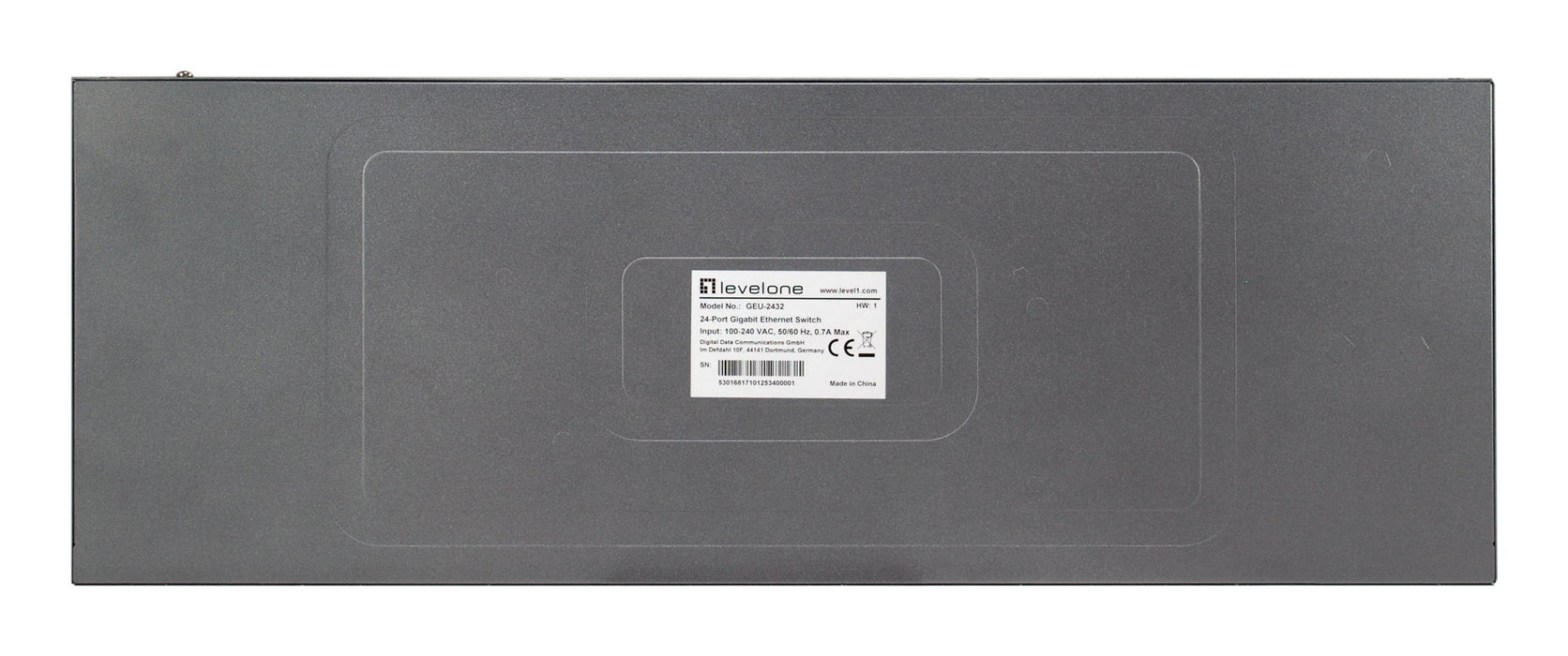 EAN 4015867241264 - LevelOne GEU-2432 No administrado Gigabit Ethernet (10/100/1000) 1U Gris imagen 5