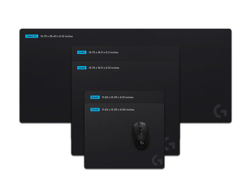 EAN 5099206104358 - Logitech G 943-000799 alfombrilla para ratón Alfombrilla de ratón para juegos Negro imagen 1