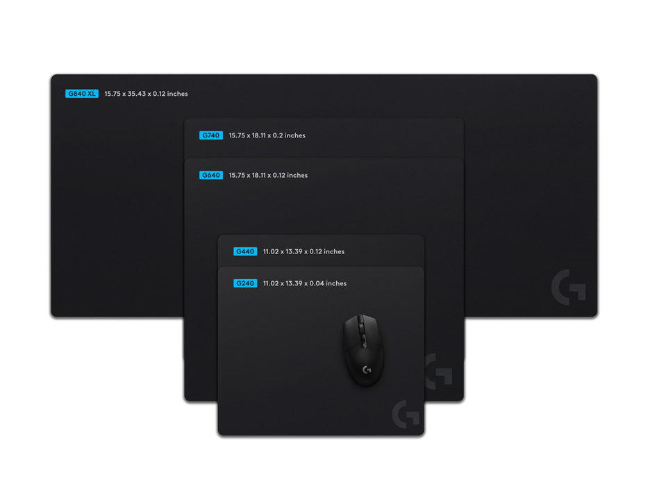 EAN 5099206064195 - Logitech G 943-000100 alfombrilla para ratón Alfombrilla de ratón para juegos Negro imagen 1