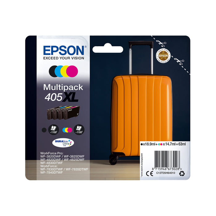 EAN 8715946673035 - Epson 405XL cartucho de tinta 1 pieza(s) Original Alto rendimiento (XL) Negro, Cian, Magenta, Amarillo imagen 2