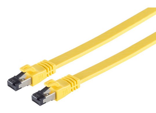 EAN 4017538084873 - S/CONN maximum connectivity 08-42042 cable de red Amarillo Cat8.1 U/FTP (STP) Plano imagen 1