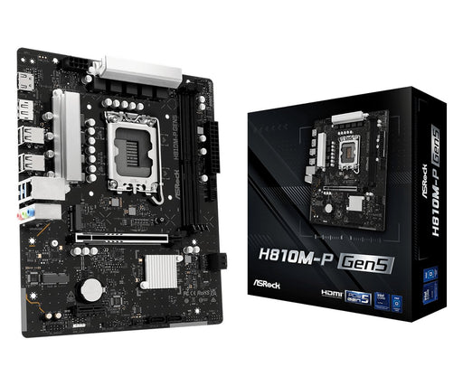 EAN 4711581494206 - Asrock H810M-P Gen5 Intel H810 LGA 1851 (Socket V1) micro ATX imagen 1
