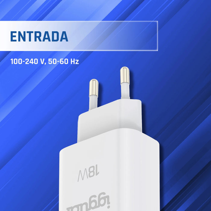 EAN 8435364317174 - iggual IGG317174 cargador de dispositivo móvil Universal Blanco USB Interior imagen 4