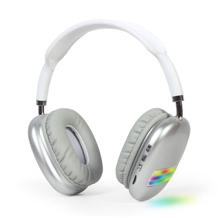 EAN 8716309123112 - Gembird BHP-LED-02-W auricular y casco Auriculares Inalámbrico Diadema Llamadas/Música Bluetooth Blanco imagen 1