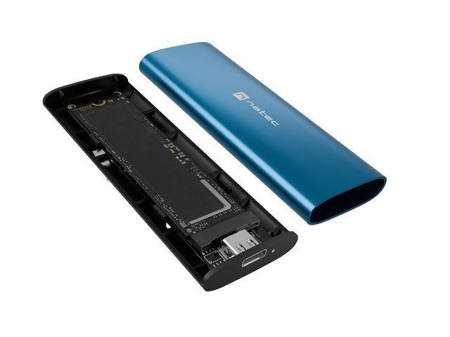 EAN 5901969450927 - NATEC RHINO M.2 NVME LITE Caja externa para unidad de estado sólido (SSD) Azul imagen 7