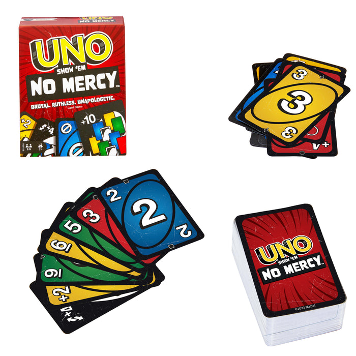 EAN 0194735220809 - Games HWV18 juego de tablero UNO Show 'em No Mercy Juego De Cartas Perder las cartas imagen 1