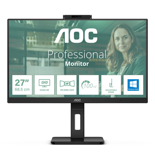 EAN 4038986180801 - AOC Q27P3CW pantalla para PC 68,6 cm (27") 2560 x 1440 Pixeles Quad HD LED Negro imagen 1