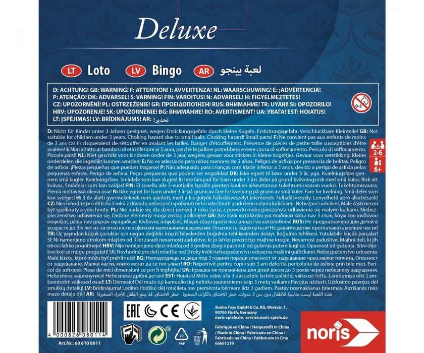 EAN 4000826080114 - Noris Deluxe Bingo Juego de mesa Familia imagen 3