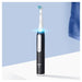 EAN 8006540730898 - Oral-B iO 3 Matte Adulto Cepillo dental vibratorio Negro, Blanco imagen 3
